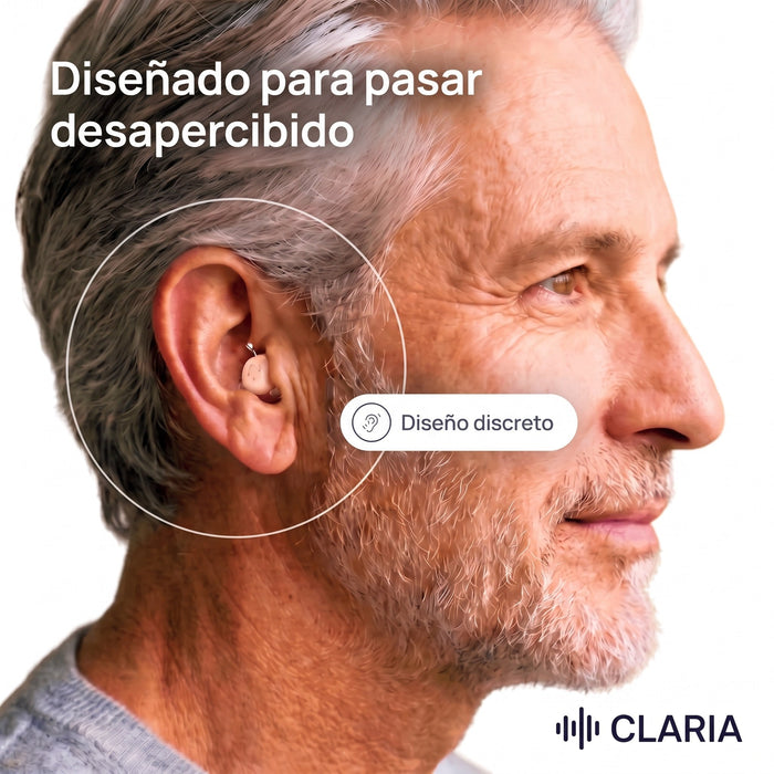 CLARIA™ Pro — Appareil auditif rechargeable