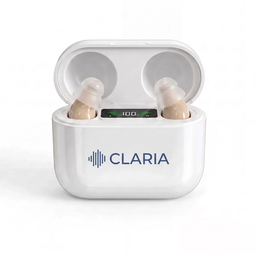 CLARIA Pro ja latauskotelo